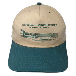 LitePro 5 Panel Beige Green Hat OS Technical Training Center Oklahoma Snapback